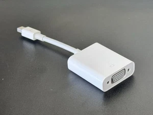 OEM Original Apple A1307 Mini DisplayPort to VGA Adapter - White - Picture 1 of 5