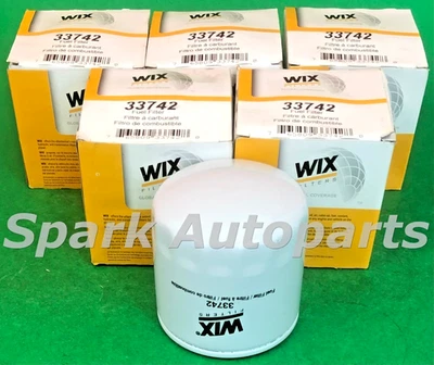 Lot of 5 Fuel Filter WIX 33742 For CATERPILLAR CB-334D, CB-335D Foto 1 de 3