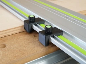 Festool Guide Rail Drop Stops - Pair of 2 for Festool Track Saw Guide Rails - Picture 1 of 3