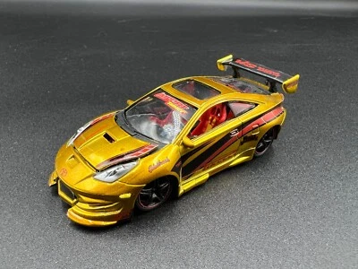 Muscle Machines Toyota Celica Gold Import Tuner Opening Hood Loose Condition! - Image 1 of 4
