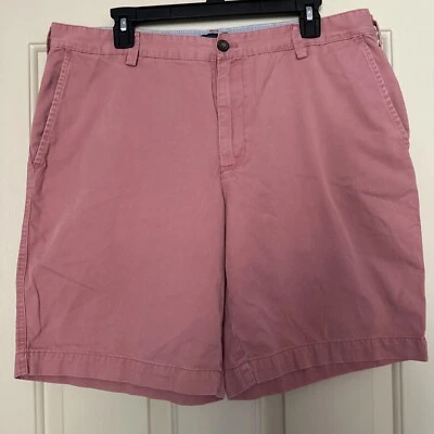 Pantalones Cortos Reed Edward Summer Wash Chino Frente Plano Rojo Para Hombre Talla 36 Entrepierna 9.5 Foto 1 de 4