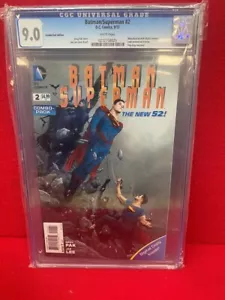 CGC 9.0 COMIC BATMAN SUPERMAN #2 (NLG042459) - Picture 1 of 2