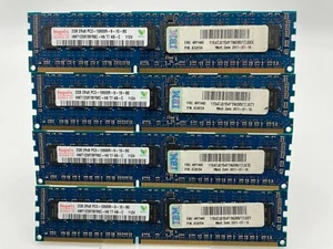 Hynix IBM 8GB (4x2GB) 2Rx8 PC3-10600R-9-10-B0 DDR3 Server Memory - Picture 1 of 1