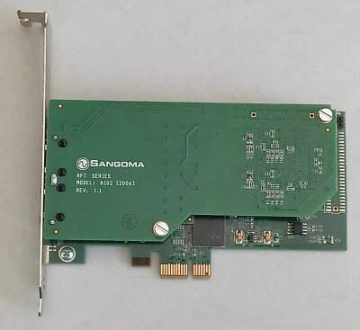 SANGOMA A102 AFT Series - 2 ports T2/E1 Card  Asterisk ou Autres - Photo 1/2
