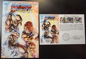 He-Man / Thundercats (2016) #4 SIGNED Freddie E. Williams II with Notarized WOS - Picture 1 of 6