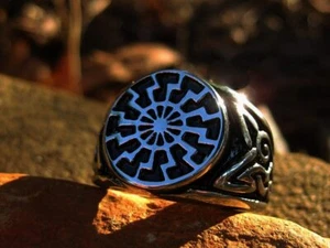 Metaphysical stainless steel Ring The Iron Warrior - Picture 1 of 3