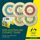 ????????? 2020 Australian Olympic Coloured $2 Dollar 5 Coin Set Folder