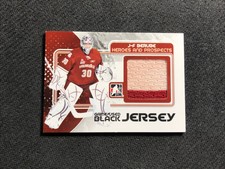 2010-11 ITG HEROES PROSPECTS J-F BERUBE PRE-ROOKIE JERSEY BLACK M-18 PRINT /120