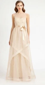 Rickie Freeman Teri Jon Gown 16 Prom Whimsy Glam Ethereal Fairy Coquette $1060 - Picture 1 of 23