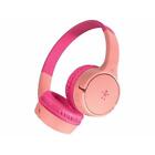 Belkin AUD001BTPK Soundform Kids Headphones Pink Wrls
