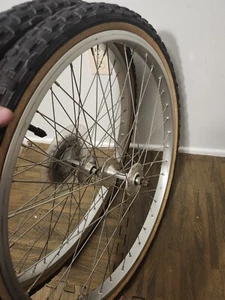 Silver Ukai 26 Speedline Wheels w/ SR Sealed Hubs Vintage - Picture 1 of 24