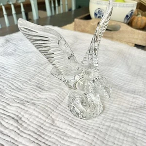 Waterford Kristall fliegende Flügel amerikanischer Adler Figur 7" Dekoobjekt - Bild 1 von 9