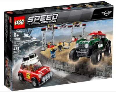 Nuevo LEGO 75894 SPEED CHAMPIONS 1967 MINI Cooper sin abrir Perfecto estado Foto 1 de 4