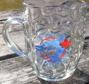 Vintage Toronto Blue Jays Havenhead Bubble Glass Beer Mug MLB Stein Baseball - Picture 1 of 5
