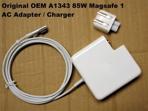 OEM 85W Charger 2008 2009 2010 2011 APPLE MacBook Pro 15" 17" A1343 - Picture 1 of 6