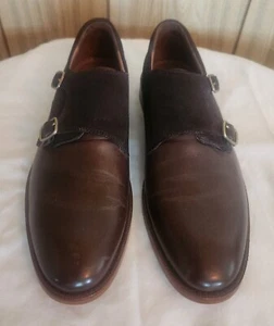 Gordon Rush shoes 10.5 brown buckle men - Picture 1 of 7