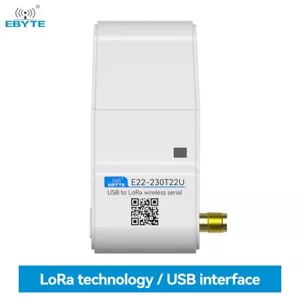 Módulo LoRa Interfaz USB 230/400/900MHz EBYTE 22dBm Con Antena 5KM DIP - Imagen 1 de 10