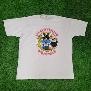 Vintage 80s Gloryland Puppets Shirt Womens 2XL 25x29 USA - Picture 1 of 13