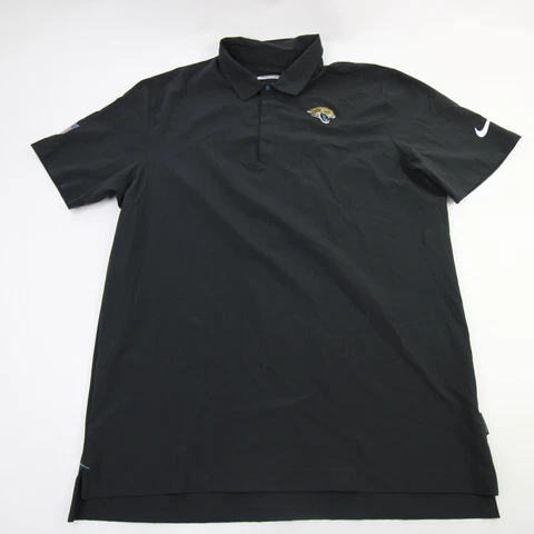 Jacksonville Jaguars Nike NFL On Field Apparel Dri-Fit Polo Men's Used Cover