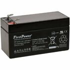 FirstPower günstig Kaufen-FirstPower Blei-Gel Akku FP1212 ersetzt APC RBC 35 1,2Ah 12V VdS 12V 1200mAh/14,