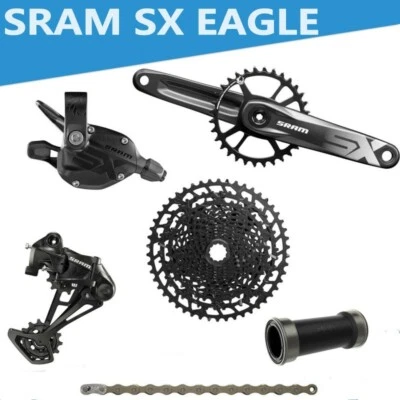 5pcs /set SRAM SX EAGLE dub 1x12 speed Groupset Group 170/175mm - Image 1 of 4