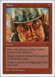 Panic - Fifth Edition - 5th - Magic The Gathering - MTG - Picture 1 of 1