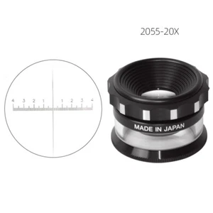 2055-20X Original PEAK 20x Scale Loupe Portable Magnifier With Standard Scale - Picture 1 of 5