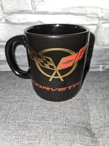 Tazza caffè ceramica Chevrolet Corvette Vette Stingray logo auto sportiva emblema - Foto 1 di 4
