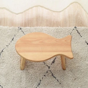 Portable Children's Stool Toddler Wood for Bathroom Stepping Adults - Picture 1 of 12