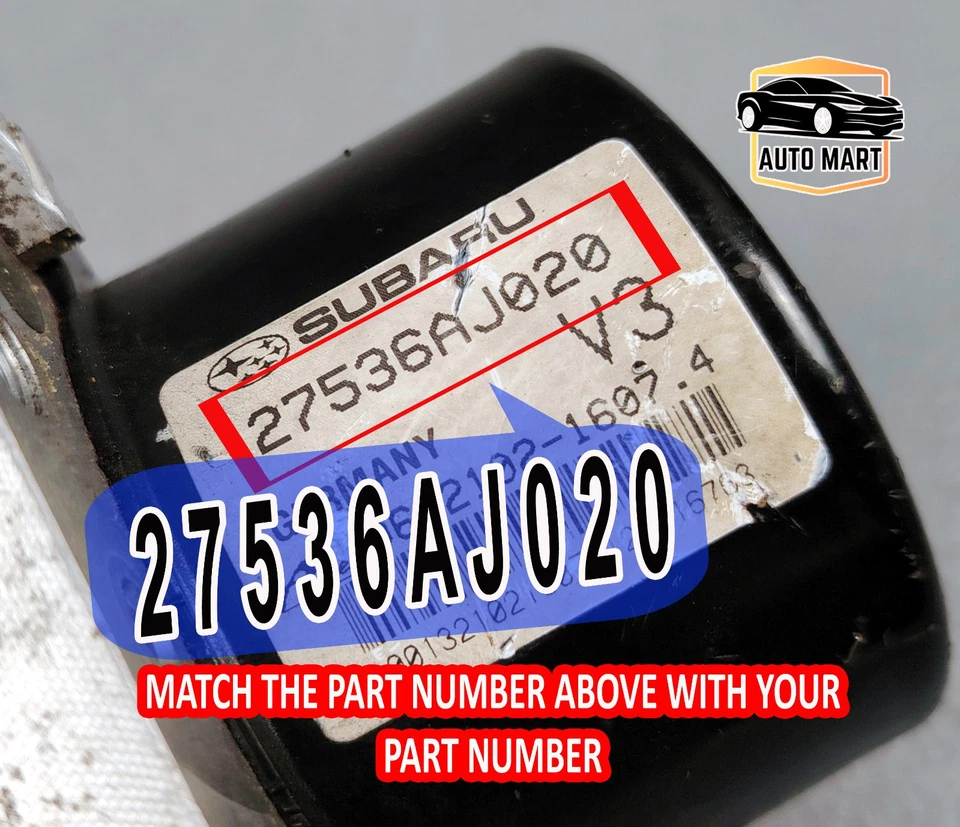 Subaru Legacy Outback BR9 2.5i 4X4 ABS Anti- Verrou Frein Actionneur Pompe - Photo 1/4