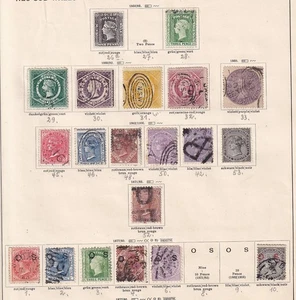 New South Wales 1860 collection of 19 CLASSIC stamps / HIGH VALUE! - Picture 1 of 1