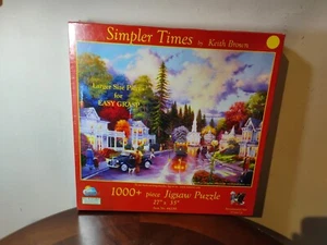 SunsOut 1,000 Piece Jigsaw Puzzle Keith Brown SIMPLER TIMES - Picture 1 of 7