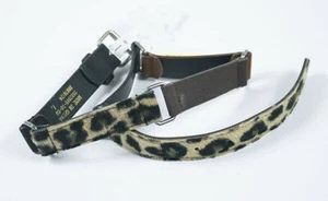 COPPER KEY GIRL NWT CHILD SIZE LARGE LEATHER COLOR BLOCK LEOPARD PRINT BELT BELT - Picture 1 of 1