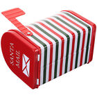 3 Pack Christmas Mailbox Cookie Tins for Candy & Snacks-KK