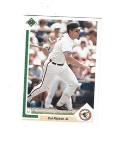 1991 UPPER DECK #347 CAL RIPKEN JR BALTIMORE ORIOLES - Picture 1 of 1