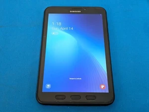 Samsung TAB Active 2 16GB SM-T390 8" Wifi Black Android - Picture 1 of 14