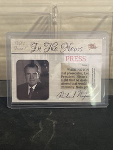 2018 The Bar Pieces of Past Antiquity Edition In News Richard Nixon #ITN-16
