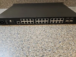 Pakedge SX-24 24-Port 4x SFP Gigabit Switch w/ 8x PoE 4x PoE+ Ports - Picture 1 of 7