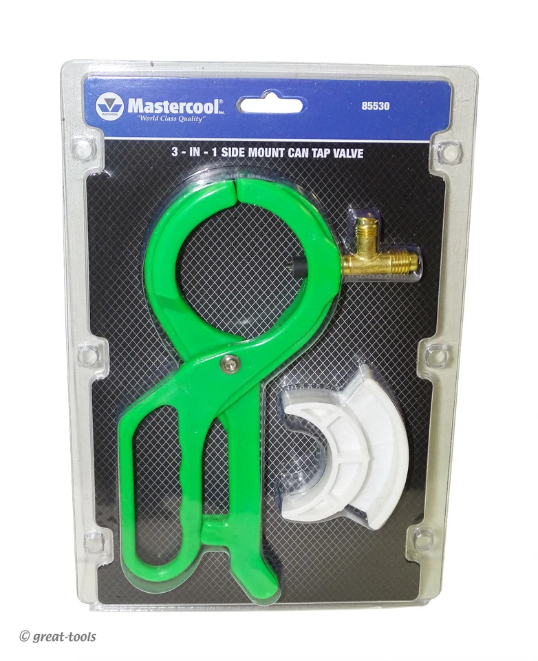 AIR CONDITIONING CAN TAP TOOL – automotive a/c refrigerant side mount can valve - Image 1 of 1