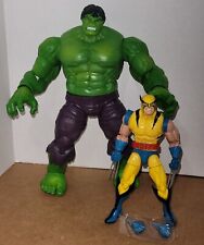 Hasbro Marvel Legends Incredible Hulk and Wolverine 2 Pack Figure missing hands