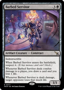x1 Barbed Servitor MKM MTG 77 RARE M/NM 1x - Bild 1 von 1