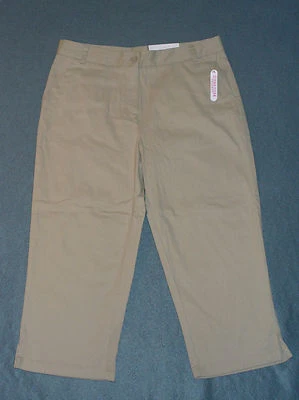 Pantalones skimmer elásticos talla grande IZOD para niñas nuevos con etiquetas talla 16,5 Plus 16+ Foto 1 de 2