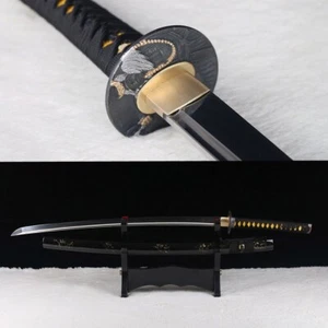 Handmade High 9260 SPRING Steel Japanese Katana Samurai Sword Sharp Full Tang - Picture 1 of 9
