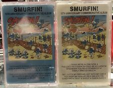 Smurfin! 10th anniversary Commemorative Album Cassette Tape 1989 The Smurfs