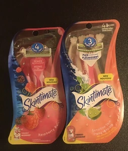 Skintimate Shaving Best Women Einwegrasierer für empfindliche Haut + 1 Himbeere - Bild 1 von 2