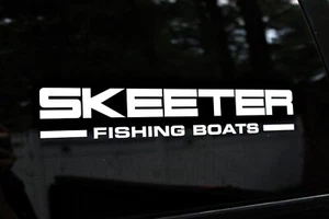 Skeeter Fishing Boats Decals SET OF 2 Vinyl Decal Stickers - Picture 1 of 3