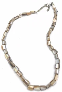 Collar Premier Designs Joyería PIEDRA ARENISCA Madreperla 18" Nuevo - Imagen 1 de 5