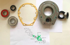 Dichtung Deckel Vorderachse Front Axle Gasket für Hinomoto Allrad 4x4 C174 C144 - Picture 1 of 4