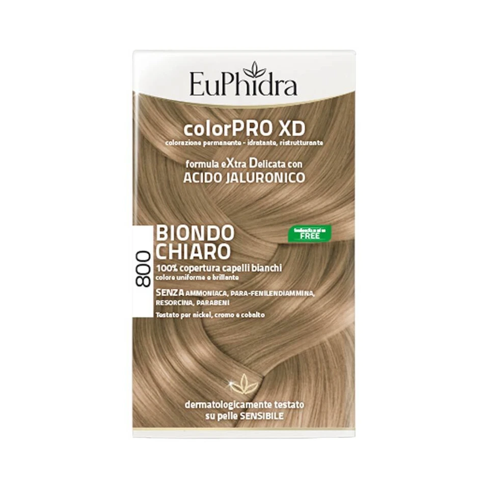 EuPhidra ColorPro XD - Colorazione Permanente 800 Biondo Chiaro - Immagine 1 di 1