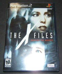PS2 The X-FILES Resist or Serve complete in case - Picture 1 of 3